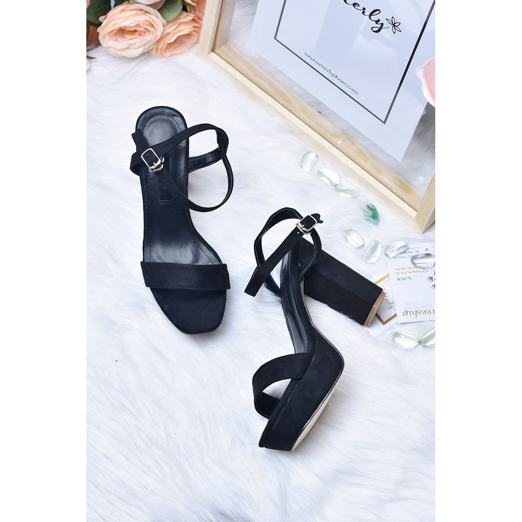 [Mã BMBAU50 giảm 7% đơn 99K] Giày sandal đế xuồng Merly 1258