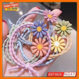 💝𝗚𝗜𝗔́ 𝟭𝗞💝 Dây buộc tóc hoa cúc đẹp nhiều màu sắc