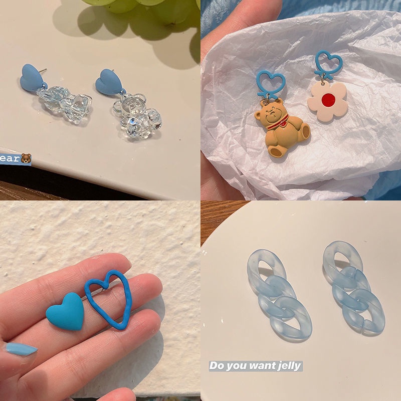 Khuyên tai nhiều kiểu dáng tùy chọn sành điệu trẻ trung cho nữ