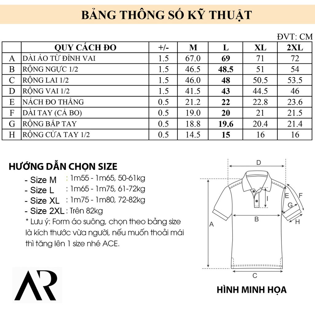 Áo Polo Nam trơn cổ trụ hình in 2d ,thun cao cấp from chuẩn, thiết kế phong cách sang trọng  AREMI ARPL79 New