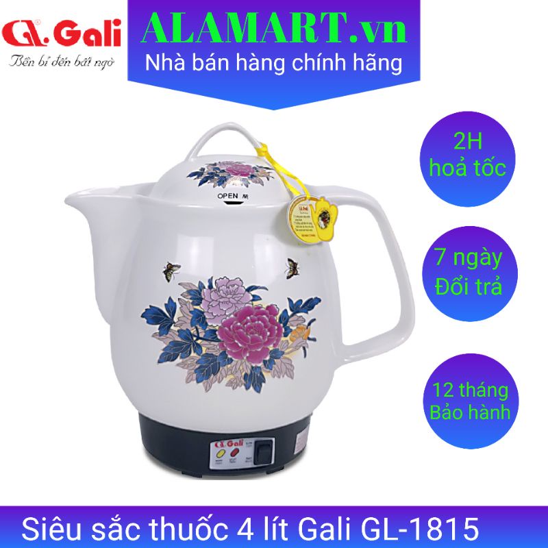 Siêu sắc thuốc 4 lít Gali GL-1815