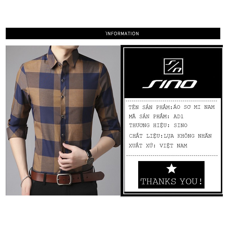 Áo Sơ Mi Nam Dài Tay Cổ Bể Thời Thượng - Hàng Xuất Khẩu Cao Cấp AD00001 | BigBuy360 - bigbuy360.vn