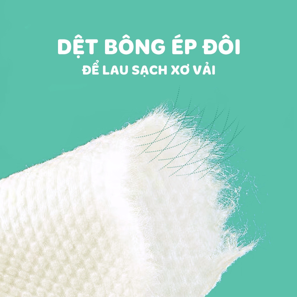 Khăn mặt khô đa năng dùng khô dùng ướt, bông tẩy trang mềm mịn phù hợp cho mọi loại da