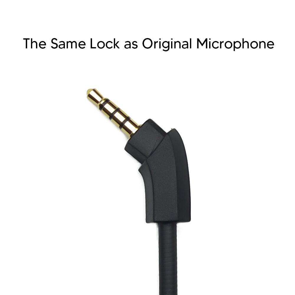 Micro Cổ Ngỗng Jack 3.5mm Thay Thế Cho Tai Nghe Kingston HyperX Cloud Revolver S