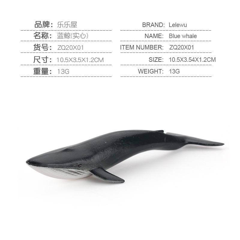 Mô Hình Cá Mập / Cá Voi Mini Thiết Kế Sống Động