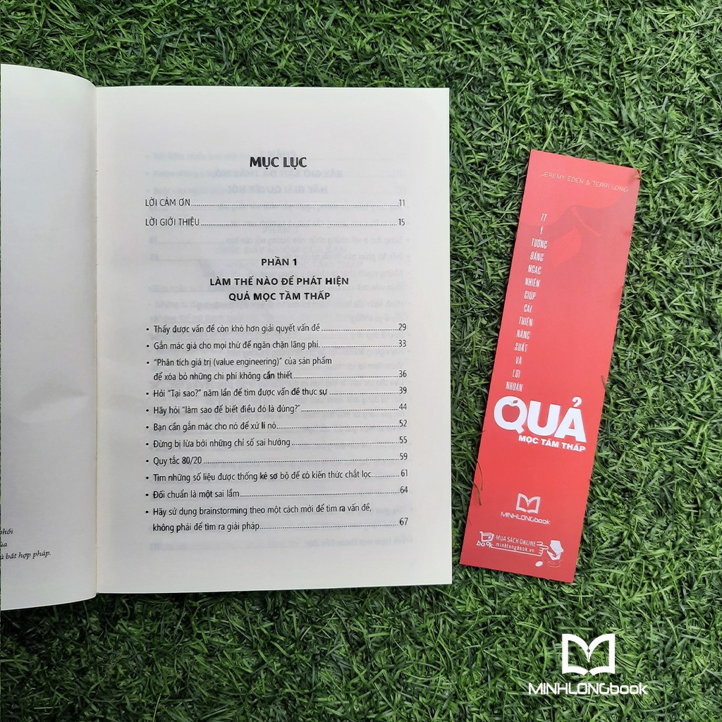 Sách: Quả Mọc Tầm Thấp - 77 Ý Tưởng Đáng Ngạc Nhiên Giúp Cải Thiện Năng Suất Và Lợi Nhuận - TSKD