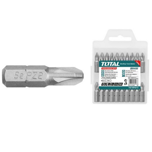 Bộ mũi vít bake 20 chi tiết Total TAC16PZ213