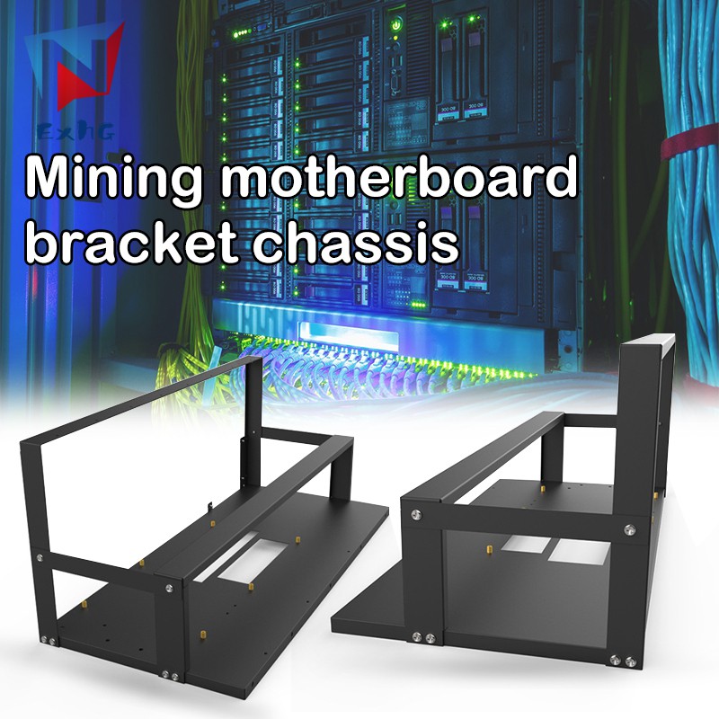 Khung Đựng Bo Mạch Chủ 6-8 Gpu Cho Đào Tiền Ảo