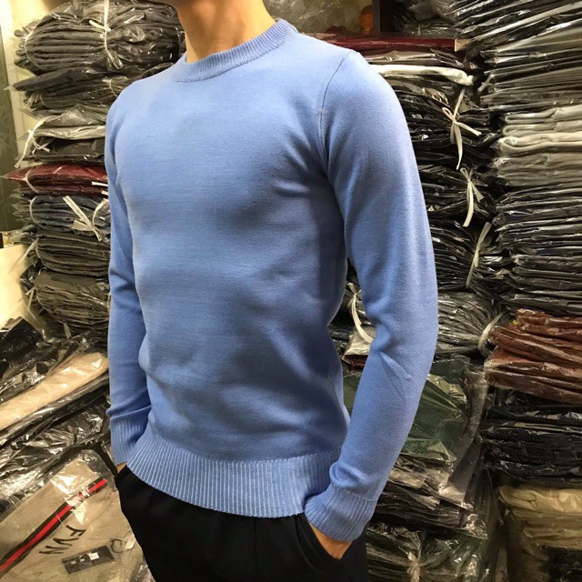 Áo len nam cổ tròn m9 SN | BigBuy360 - bigbuy360.vn