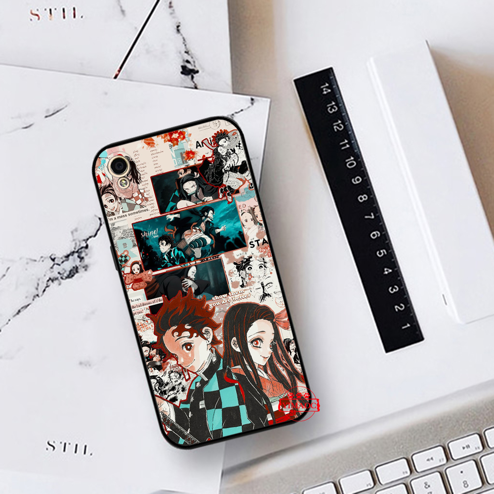 Ốp Điện Thoại Mềm Hình Demon Slayer Tanjiro 16gb Cho Oppo A3s A5 2018 A37 Neo 9 A39 A57 A5s A7 A59 F1s A77 F3 A83 A1 F5 A73 F F9 Pro