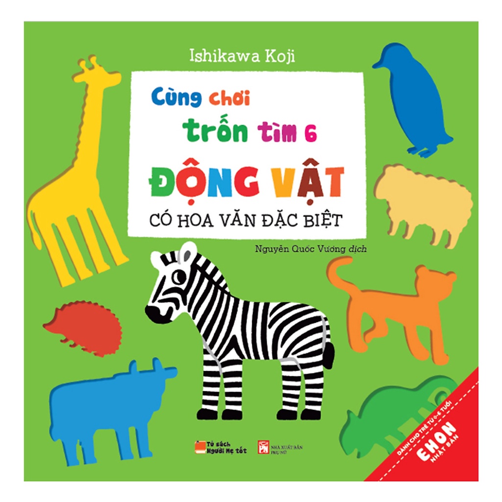 Sách-Cùng chơi trốn tìm 6: Động vật có hoa văn đặc biệt