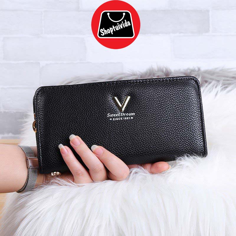 VÍ NỮ CHỮ V CAO CẤP - E9998