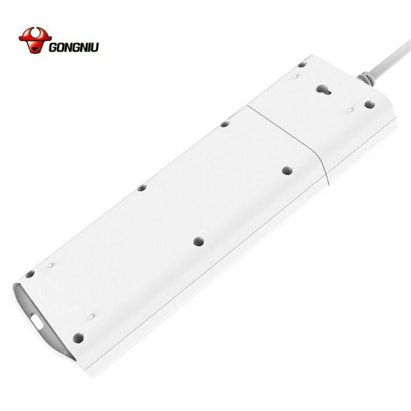 Ổ Cắm Điện Gongniu 8 Ổ Cắm 1 Công Tắc-2500W 10A (V1080)-Chính Hãng