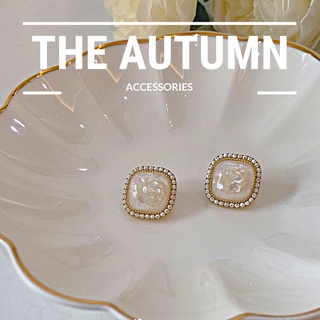 Khuyên tai nữ mạ bạc s925 The Autumn Accessories - KT10