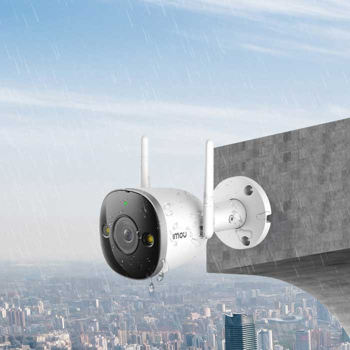 Camera an ninh ngoài trời IMOU IPC-F42FEP-D 4mp 2K full color, tầm xa đèn led và hồng ngoại 30m