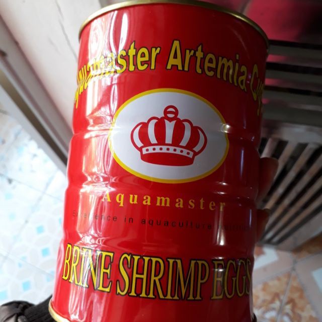 [Mã 229FMCGSALE giảm 8% đơn 500K] 🐠 Artemia Lon Đỏ ( hủ lẻ 50 gram ) - Trứng Atermia Ấp Nở