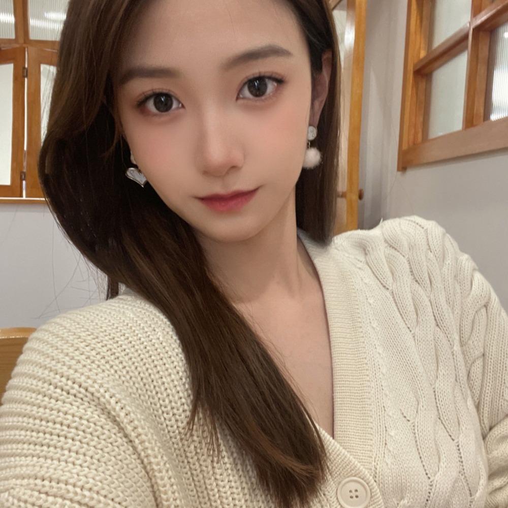 Khuyên Tai Dáng Dài Hình Thỏ Sang Trọng Phong Cách Pháp Cho Nữ