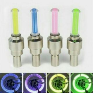 ComBo 2 Đèn LED gắn Van Xe Đạp, Xe Máy,Ô Tô