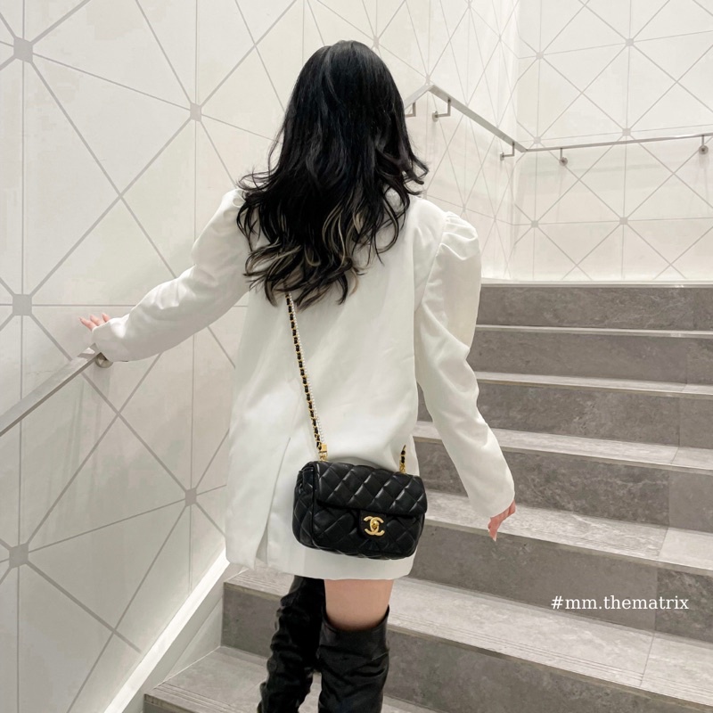 Áo blazer tay bồng hàng QC cao cấp 2 lớp (kèm ảnh thật tự chụp)