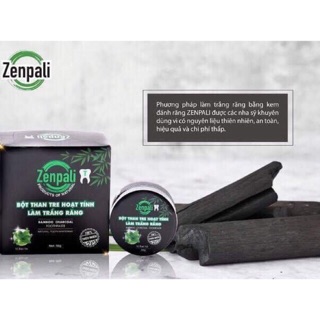 Zenpali - bột đánh răng than tre hoạt tính