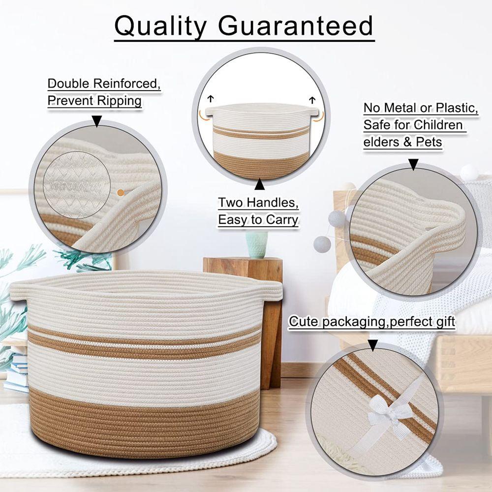 Giỏ Đựng Đồ Giặt Sức Chứa Lớn Trang Trí Nhà Cửa