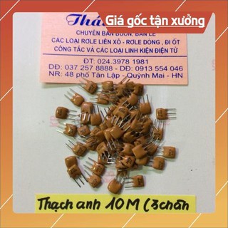 . thạch anh 10 m /3 chân giá cho 20 chiếc ..