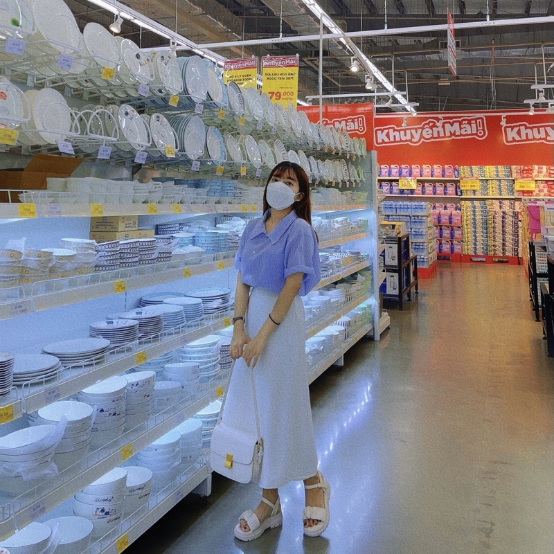 Áo sơ mi Hàn Quốc dáng rộng kẻ sọc nhiều màu Ulzzang- Ảnh thật 100%