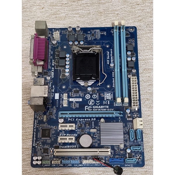 Main giga b75 d3v socket 1155