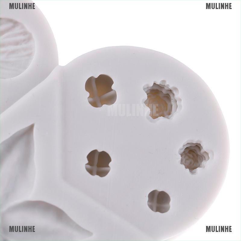 Khuôn silicone Tạo Hình Hoa Trang Trí Bánh