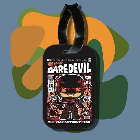 Thẻ hành lý cho túi xách balo du lịch in hình pop culture cartoon series - daredevil (nhiều màu)