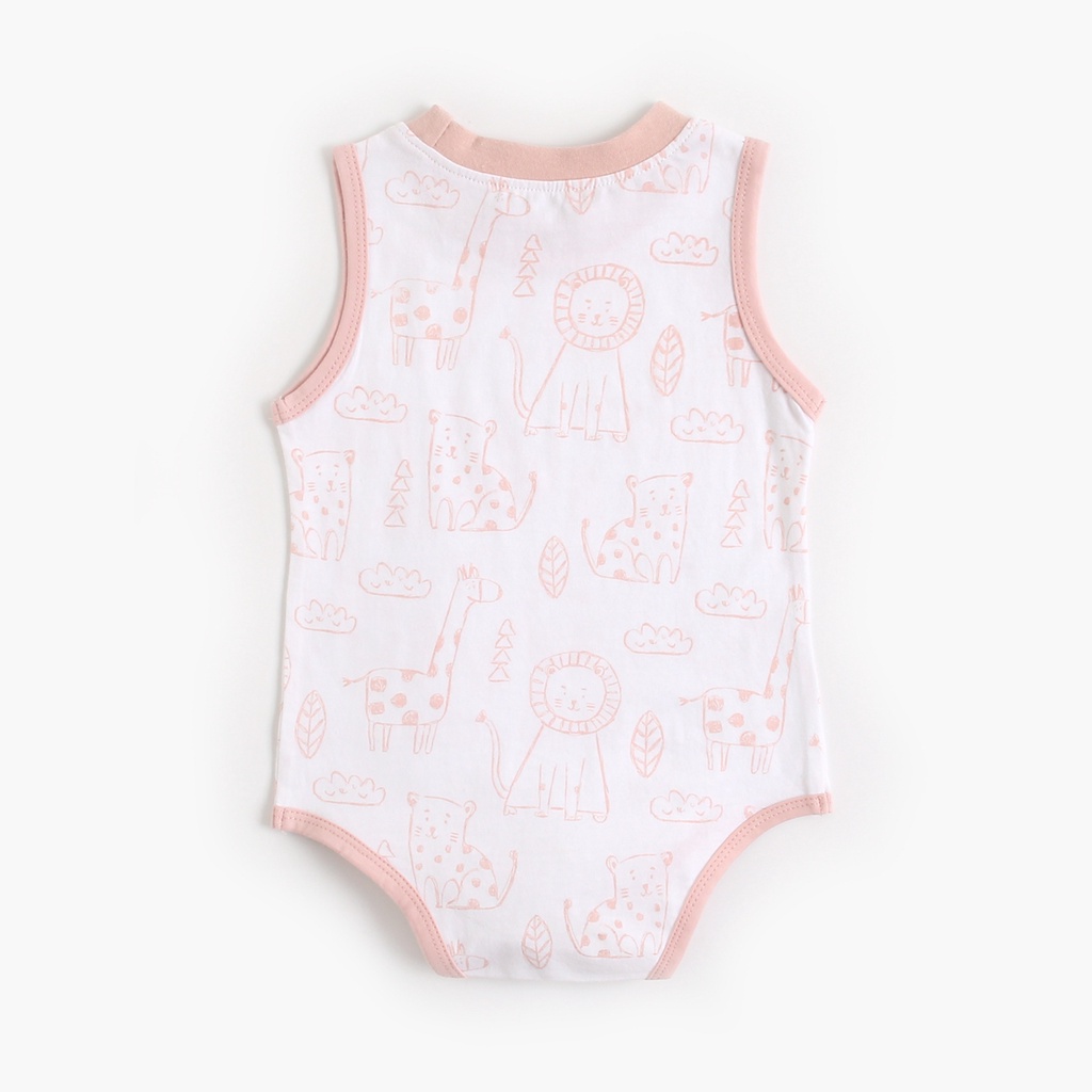 Sanlutoz Mùa hè Thời trang Em bé Bộ bodysuit Phim hoạt hình In Em bé Áo