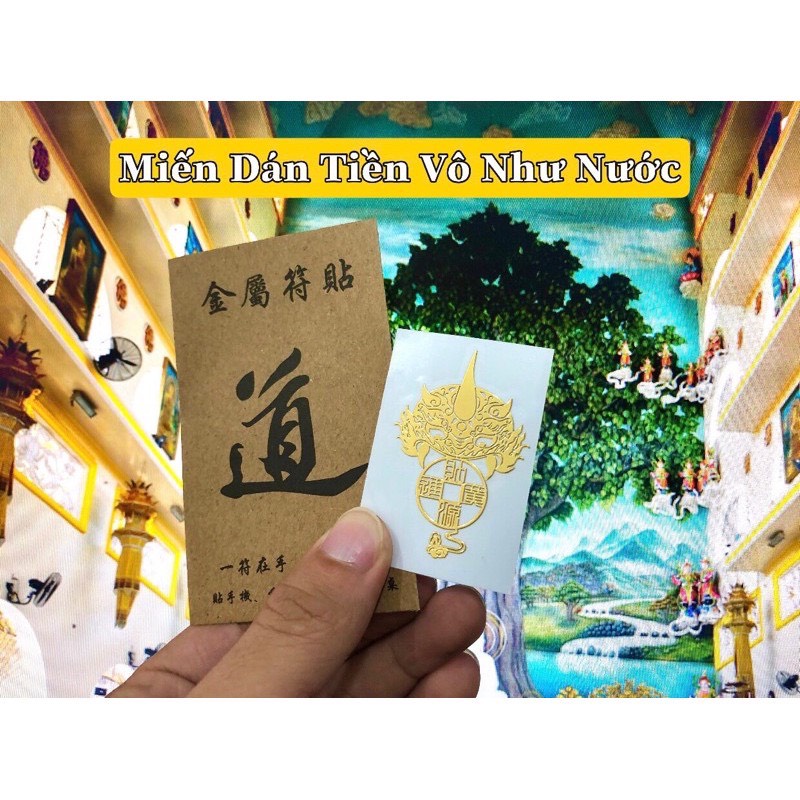 Miếng Dán Điện Thoại Tài Lộc Bình An Linh Phù, Phù Hợp Cho Các Dòng Máy