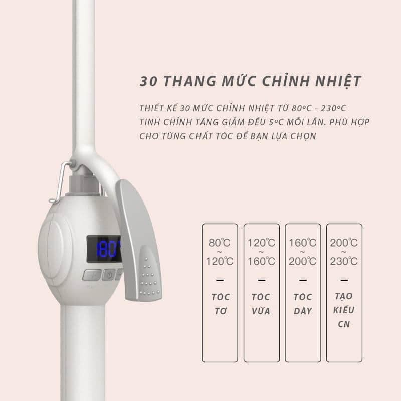 GẬY UỐN XOĂN TRỤC NHỎ PRITECH