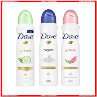 mailinh_4647 Xịt khử mùi DOVE lưu giữ hương thơm Xuất xứ Châu Âu Hà Lan 150ML