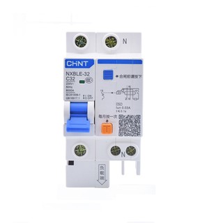 Attomat chống dòng dò Chint NXBLE-32 1PN (1P+N) 25A