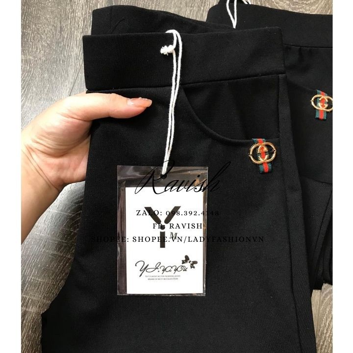 Quần Ngố Nữ 1RUBY🍀FRRESHIP🍀 Quần Legging Lửng Chất Umi Co Giãn 4 Chiều Không Ra Màu | BigBuy360 - bigbuy360.vn