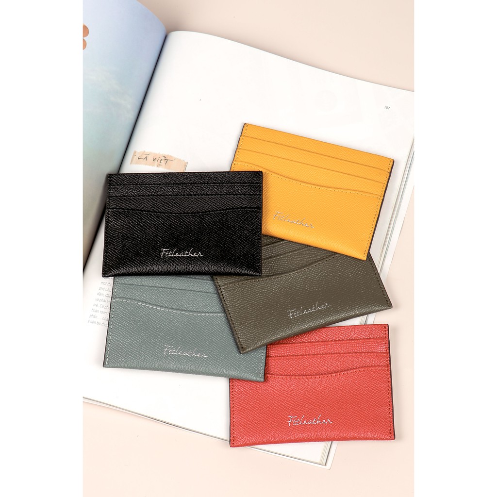 .Ví card mini Slim Gin FTT Leather chính hãng, bảo hành 12 tháng.