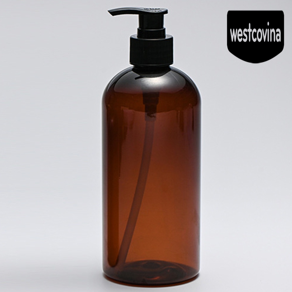 [Hot]☀ Bình Rỗng Trong Suốt Dạng Ấn Đựng Xà Phòng Dung Tích 250 / 500ml