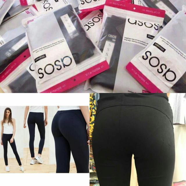 Quần Legging nâng mông asos túi Zip hồng Hot Hit