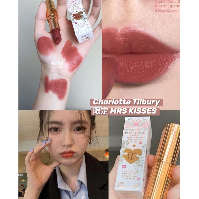 Son thỏi cao cấp Charlotte Tilbury Matte Revolution các màu hot