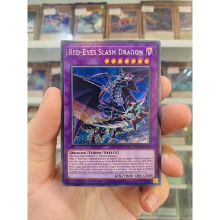 Thẻ Bài Lẻ YugiOh! Mã LDS1-EN014 - Red-Eyes Slash Dragon - Secret Rare - 1st Edition