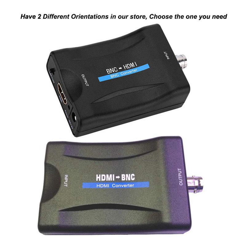 Đầu Chuyển Đổi BNC Sang HDMI CVBS BNC HDMI Coax 1080P HDCP Cho Camera Giám Sát