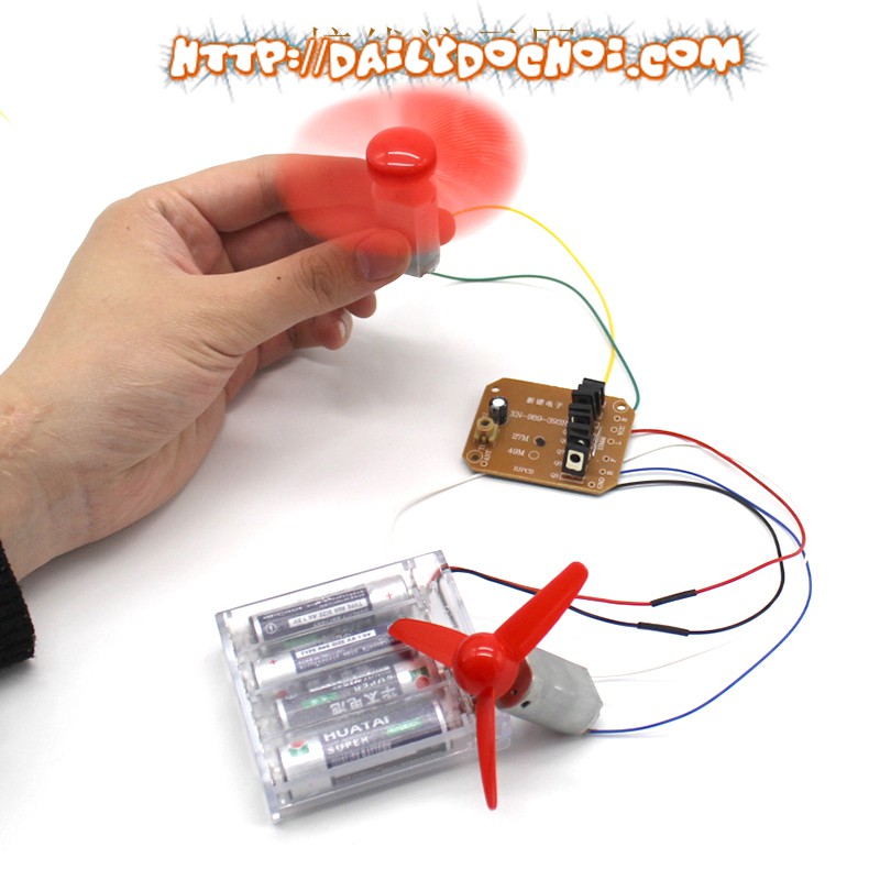 Mạch thu phát 27MHz điện áp 4.5V đến 7.2V dùng 2 động cơ để chế tạo ô tô