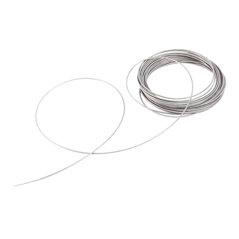 Dây Treo Rèm Cửa 10M Bằng Thép Không Gỉ Phủ PVC Tùy Chỉnh Tiện Dụng