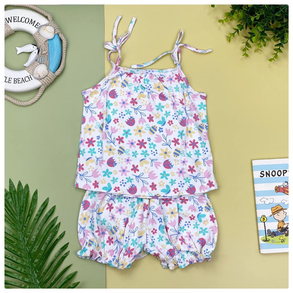 Bộ 2 dây cho bé gái siêu xinh , siêu mát , thương hiệu Litibaby