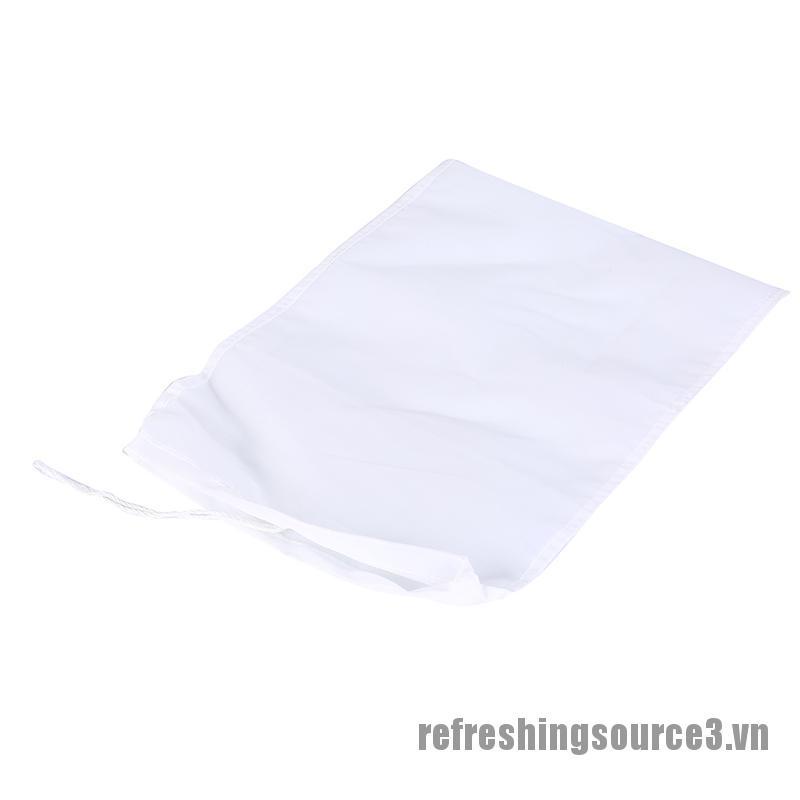 1 Túi Lưới Đựng Trà / Thực Phẩm / Nước Ép Bằng Nylon Có Thể Tái Sử Dụng 3 Lần