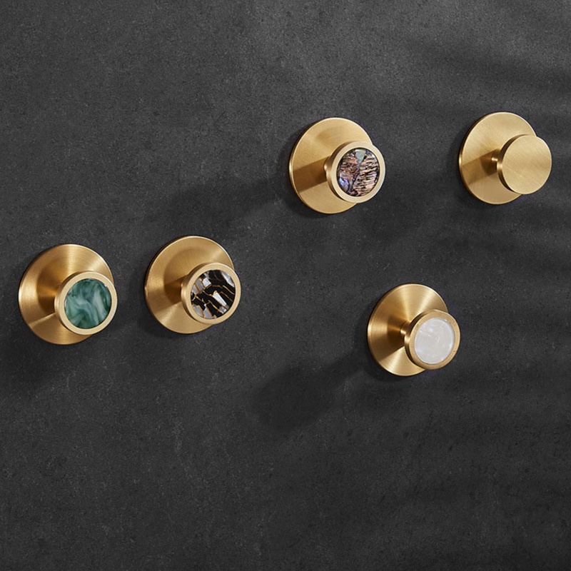 Móc Treo Đồ Dán Tường Chịu Lực Tốt Chống Thấm Nước Tiện Dụng Cho Phòng Tắm / Nhà Bếp