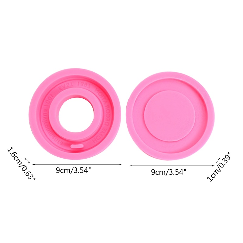 Khuôn Silicone Làm Nến DIY Chịu Nhiệt Độ Cao Tiện Lợi