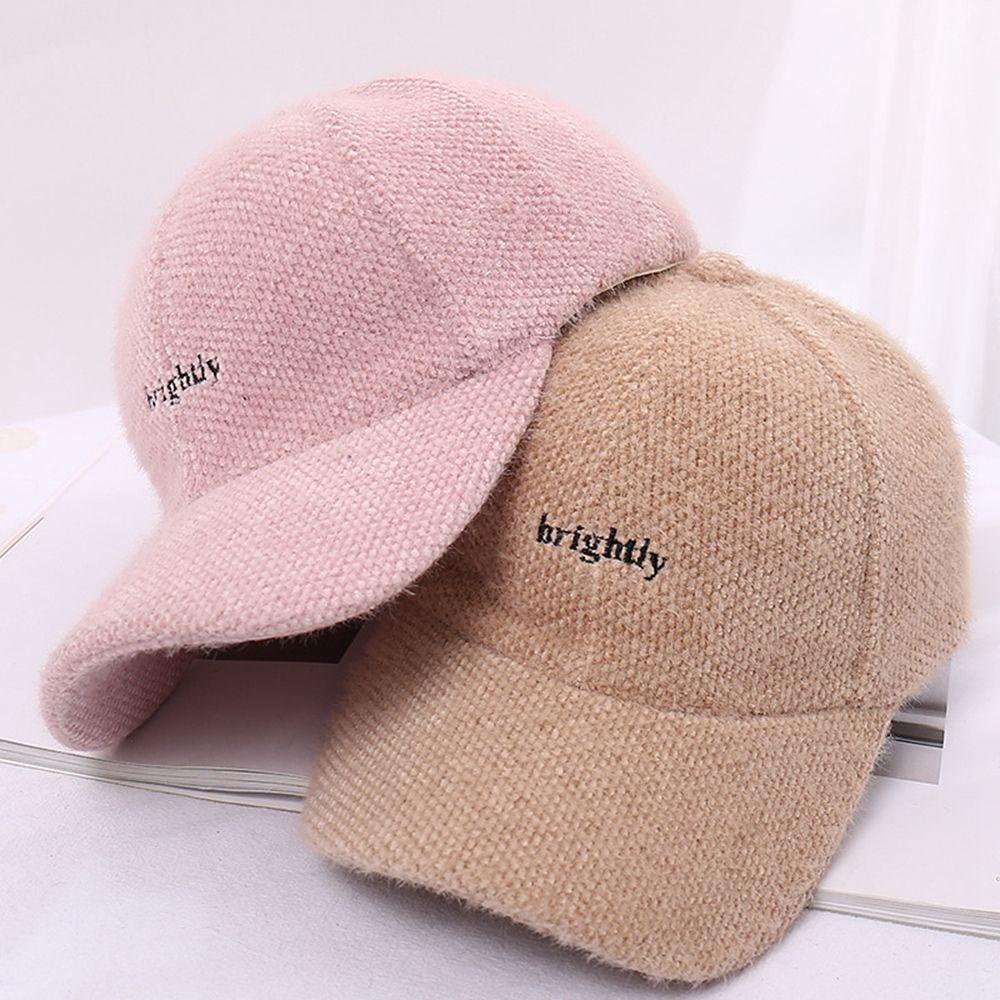 Mũ Lưỡi Trai Vải Len Lông Cừu Phong Cách Hip Hop Dễ Thương Thời Trang Thu Đông 1 Cho Nam Và Nữ