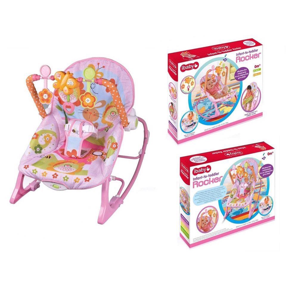 Ghế rung có nhạc Ibaby dành cho bé 0-36 tháng tuổi